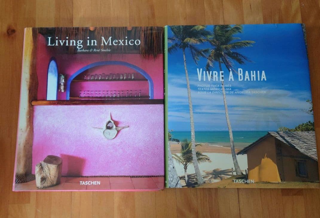 Living in Mexico 、VIVRE A BAHIA 2冊セット