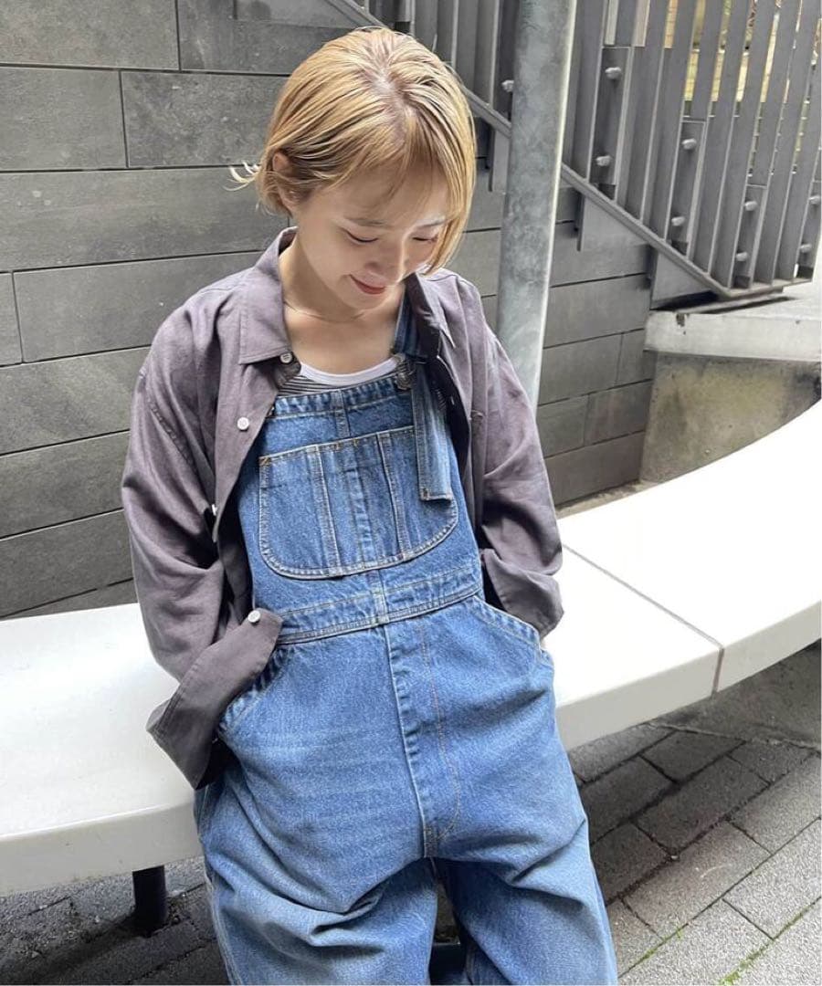 新品未使用タグ付　S.Shiori*S デニムサロペットSpick & Span