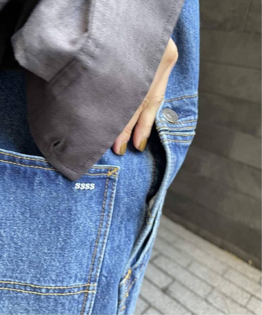 新品未使用タグ付　S.Shiori*S デニムサロペットSpick & Span