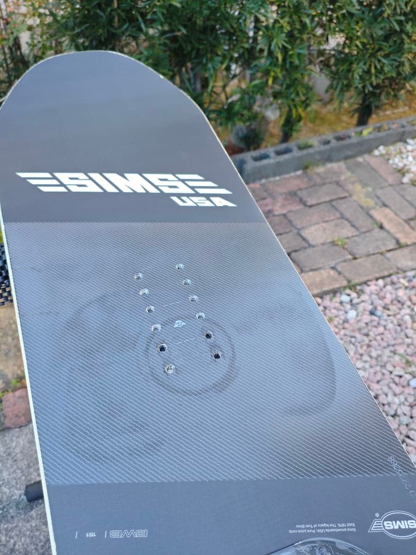 22-23sims BWB JAPAN LTD150 スノーボード板　シムス