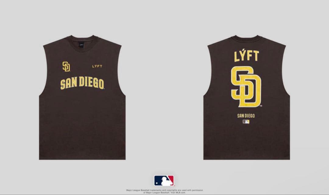 LYFT MLB SAN DIEGO PADRES タンクトップ L