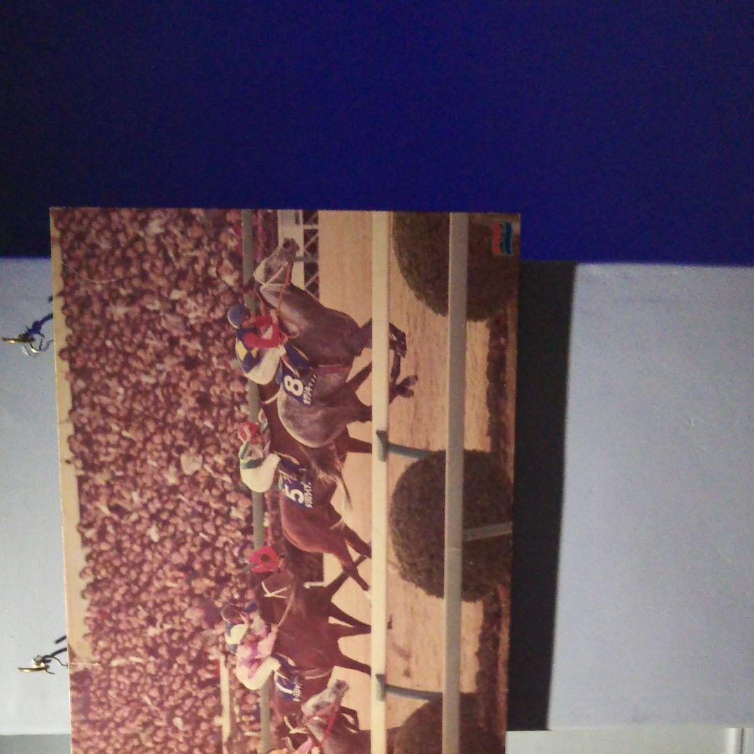 オグリキャップの、引退レ-スばねる、1990年有馬記念優勝、少しよごれあり、