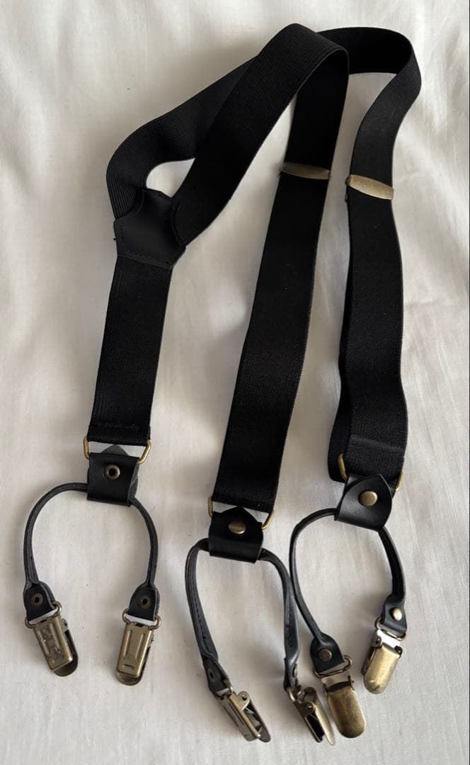 【希少】美品ヴィンテージ サスペンダー