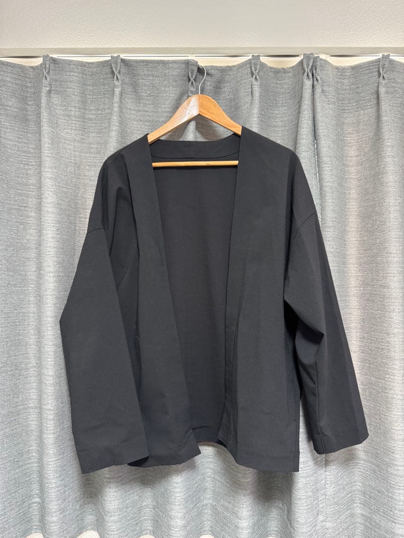 MNMM HAORI ミニマリスト ジャケット ノーカラー ストレッチ