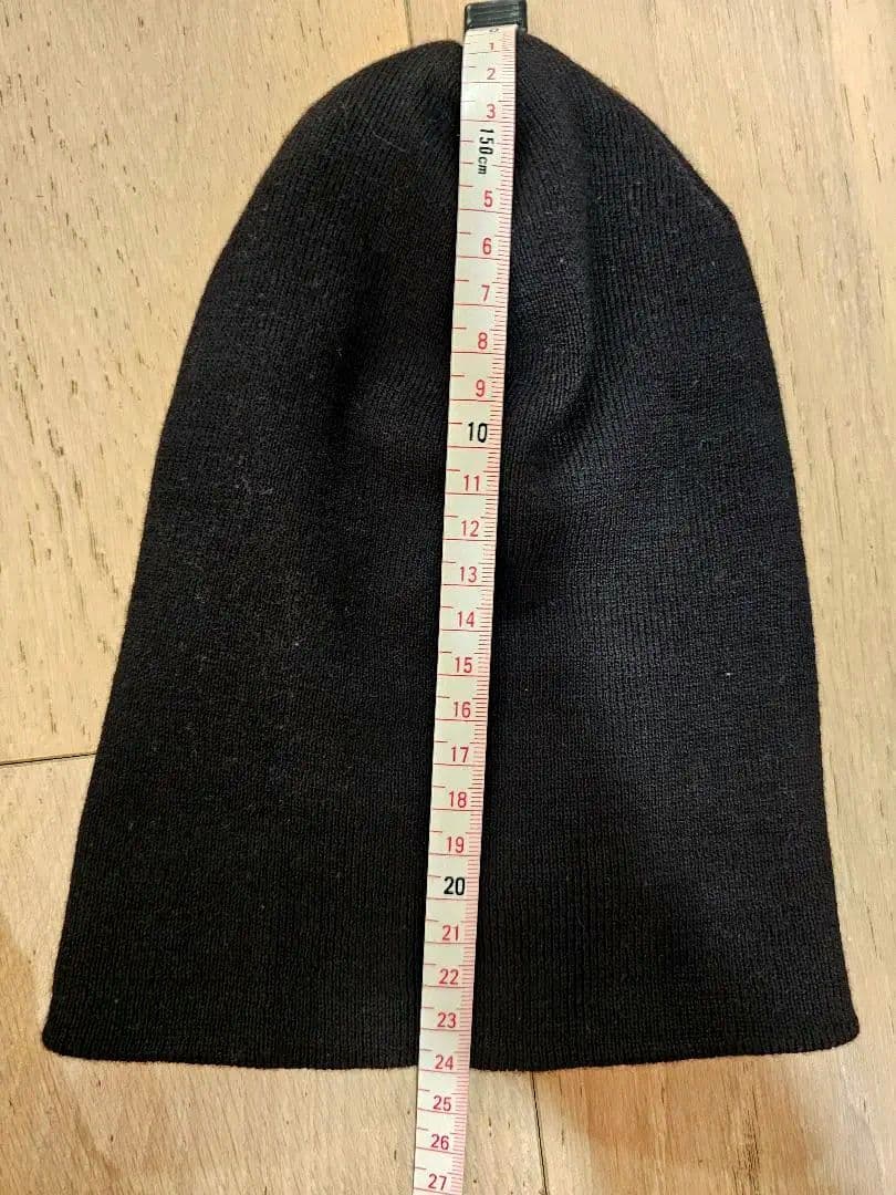 GUCCI ブラック ニット帽 Mサイズ