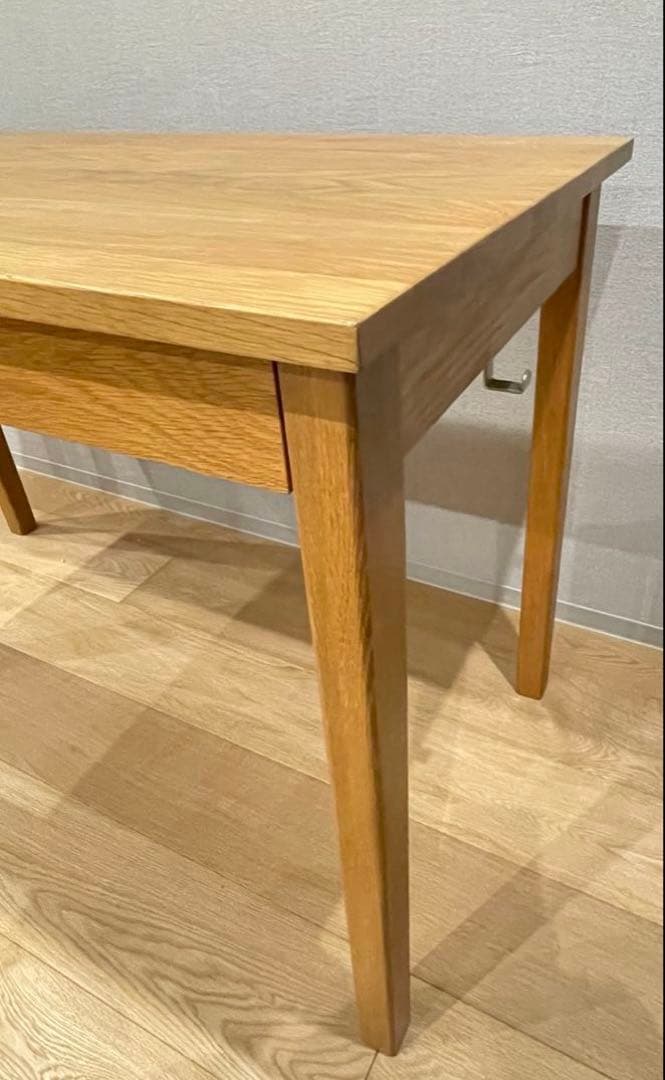 無印良品　木材デスク　送料込み