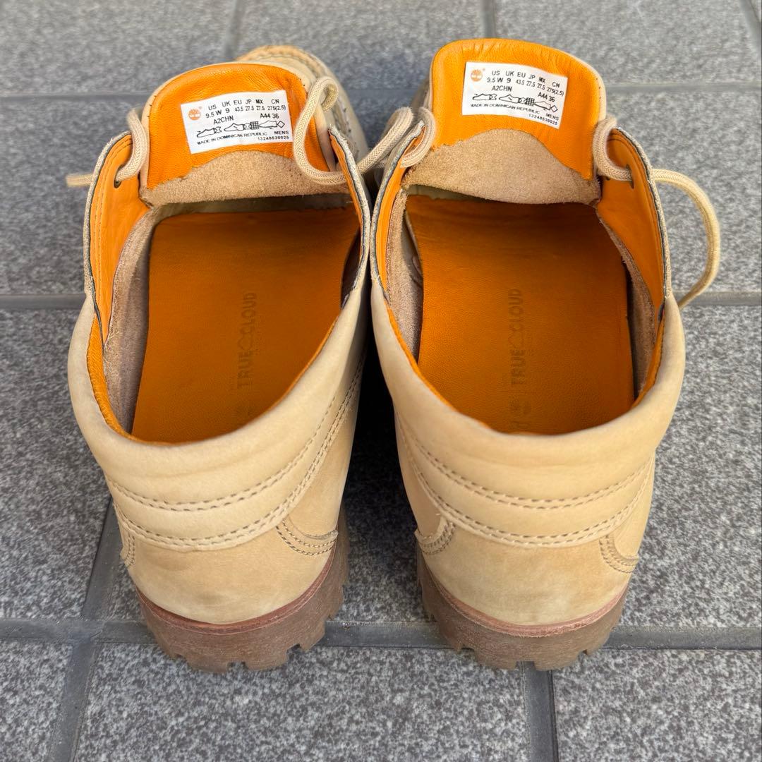 Timberland 3eye モカシン デッキシューズ ベージュ