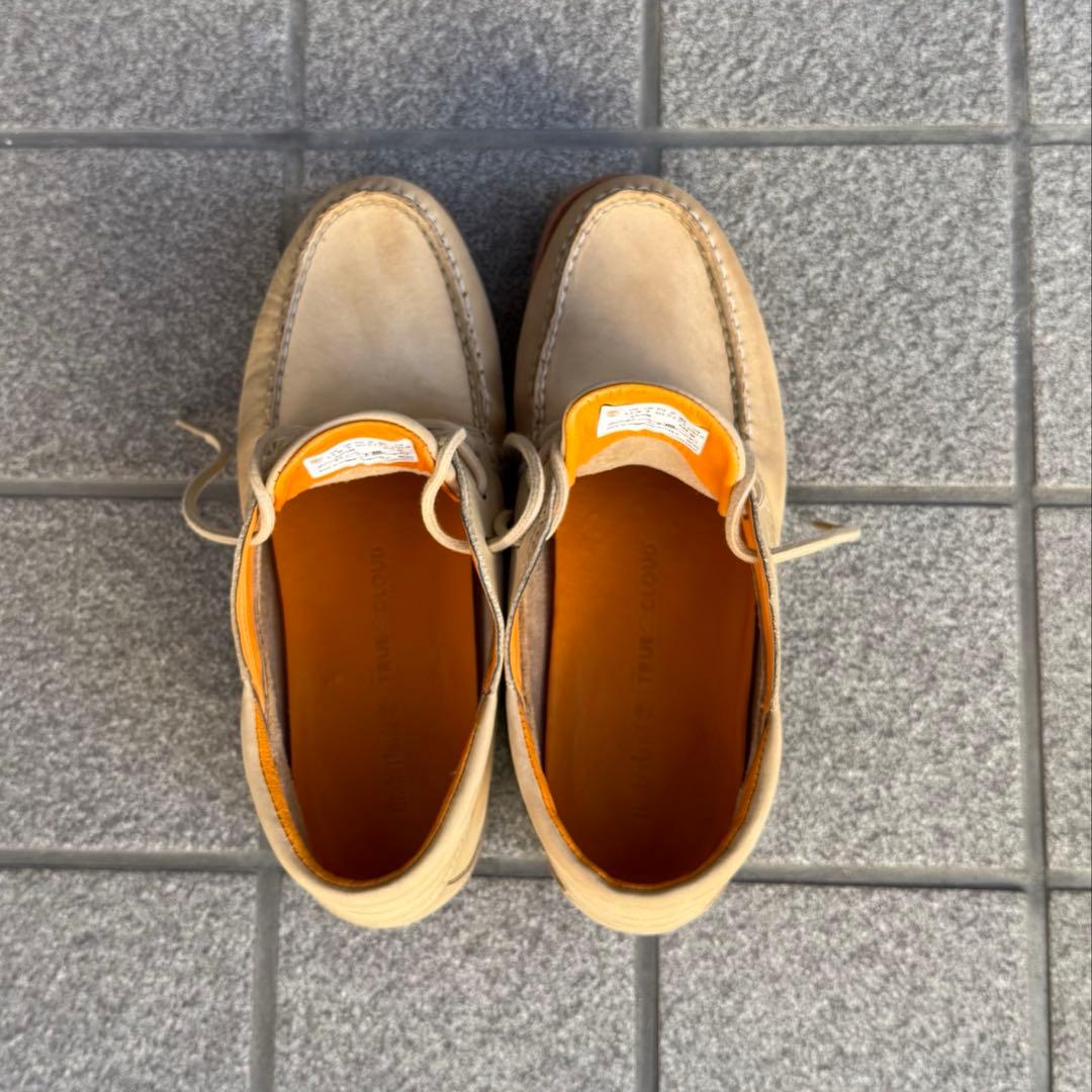 Timberland 3eye モカシン デッキシューズ ベージュ