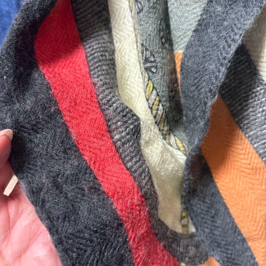 K*a様 manipuri ウールシルクヘリンボーン織