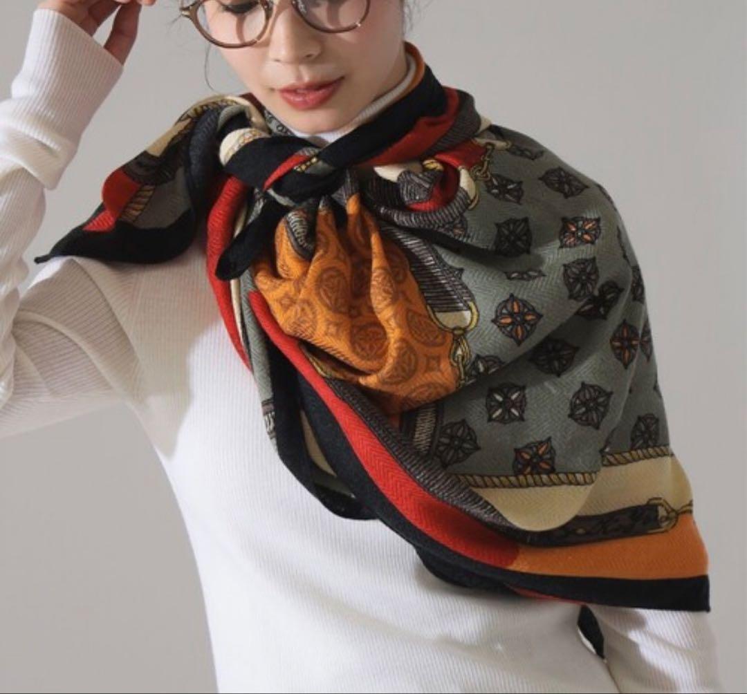 K*a様 manipuri ウールシルクヘリンボーン織