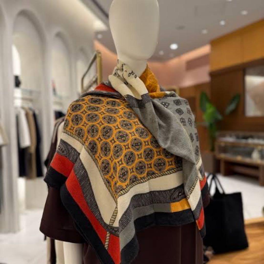 K*a様 manipuri ウールシルクヘリンボーン織