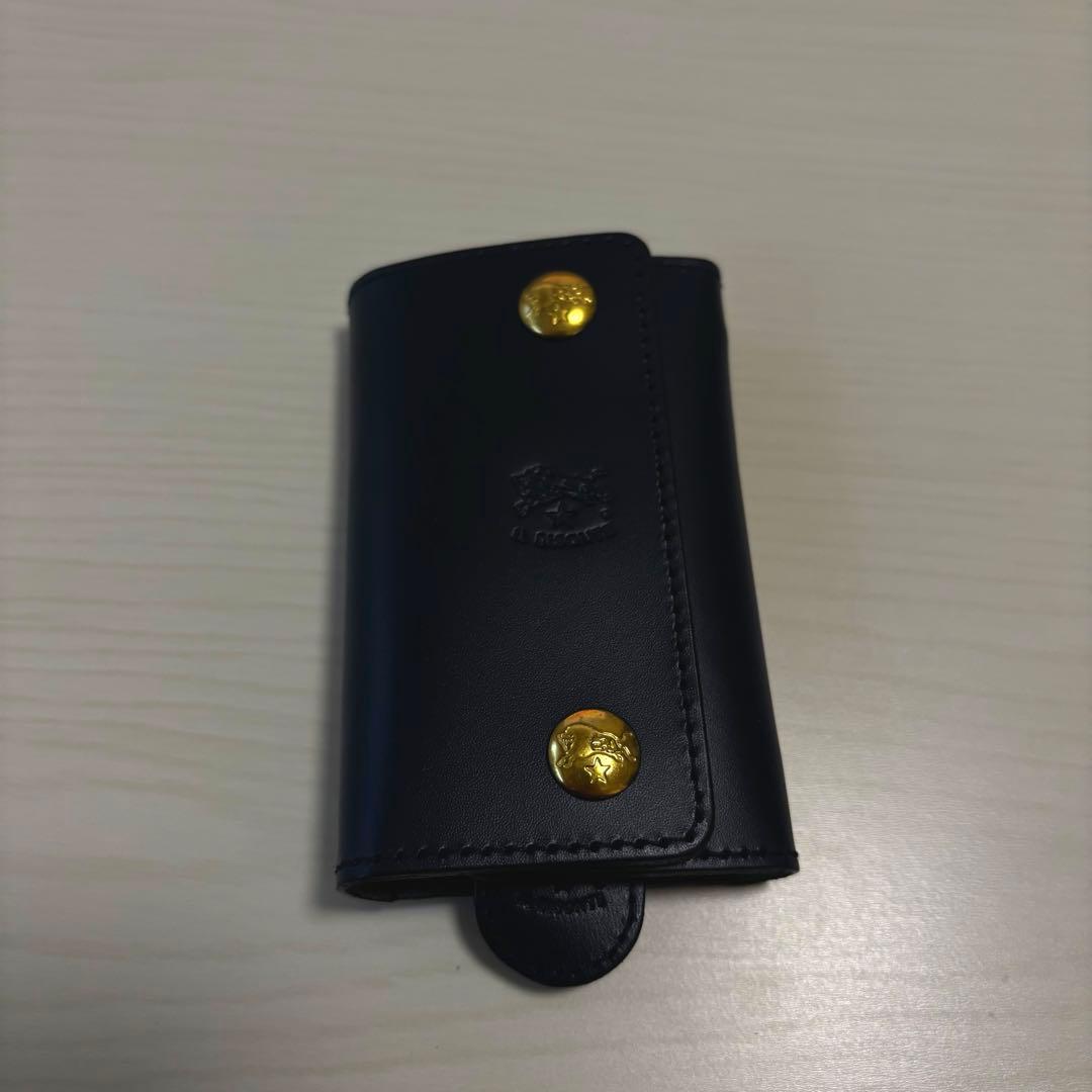 みや　イルビゾンテ　キーケース　ネイビー