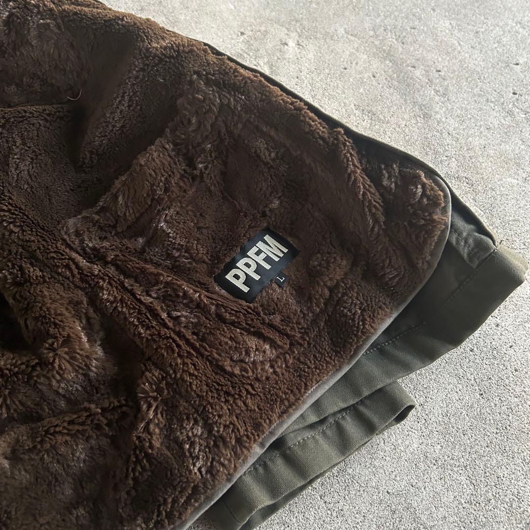 PPFM N-2B ラクーンファー ミリタリージャケット Y2K アーカイブ