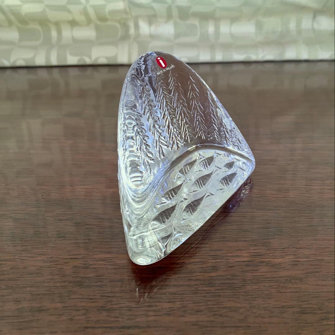 【美品】/イッタラ Ahti/アハティ ペーパーウェイト(置物)