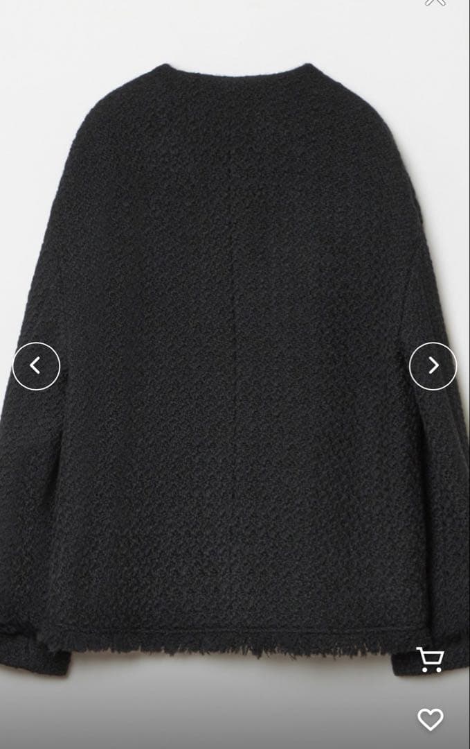 allureville未使用ノーカラージャケット