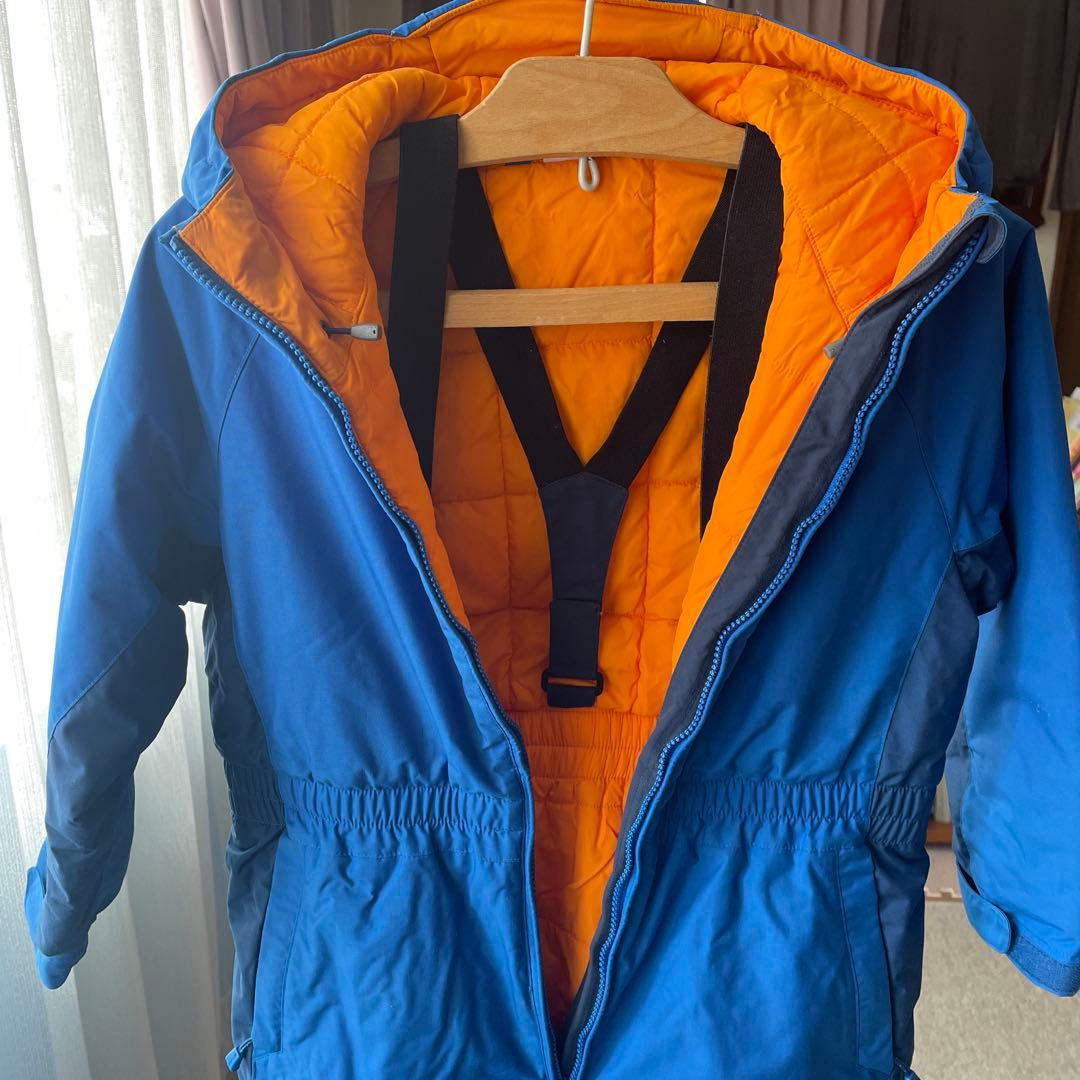 mont-bell 子供用スキーウェア 青　120