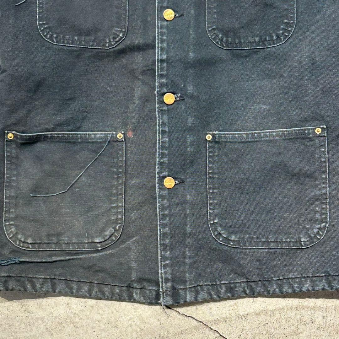 雰囲気◎　カーハート　ミシガンチョアコート　carhartt　L 希少ブラック