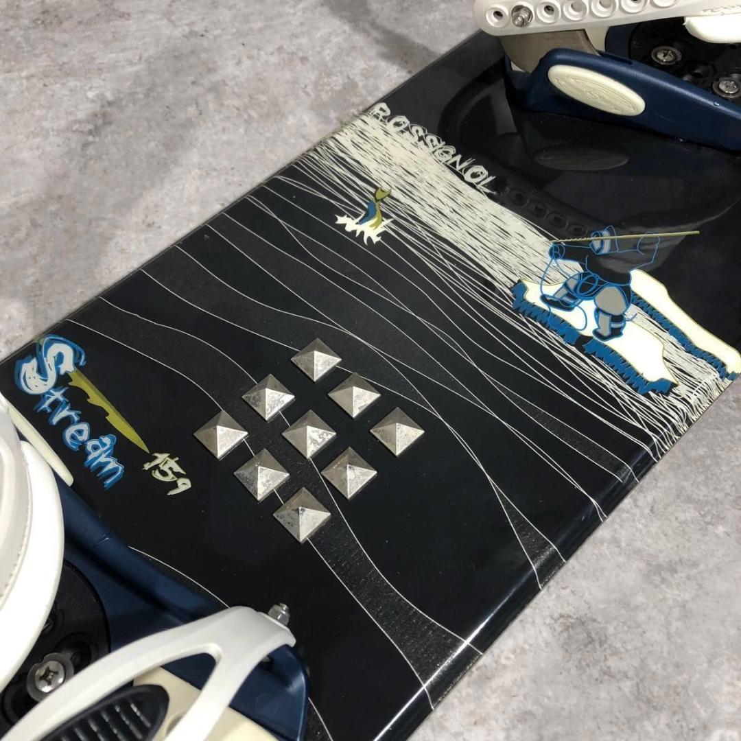 美品 ROSSIGNOL ロシニョール STREAM 159 SIMS セット