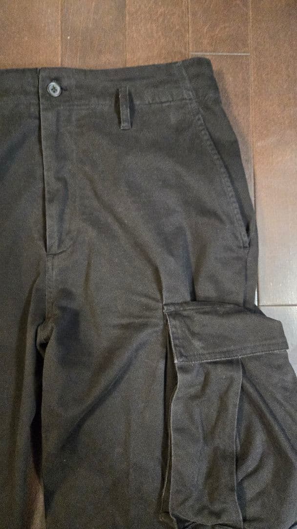 GRANCY　ZipDesign CargoPants ブラックMサイズ
