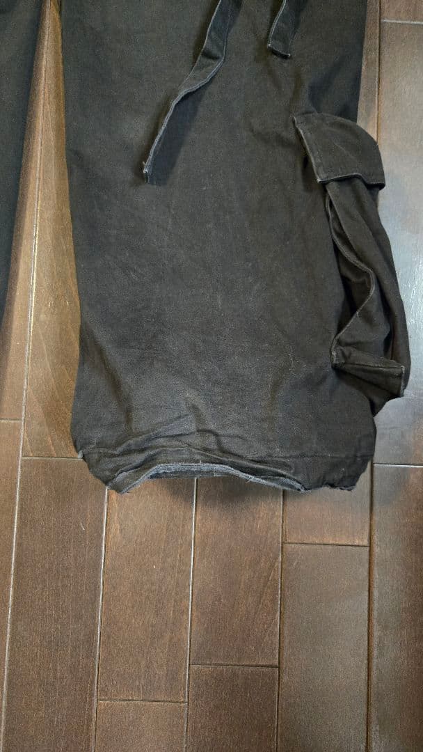 GRANCY　ZipDesign CargoPants ブラックMサイズ