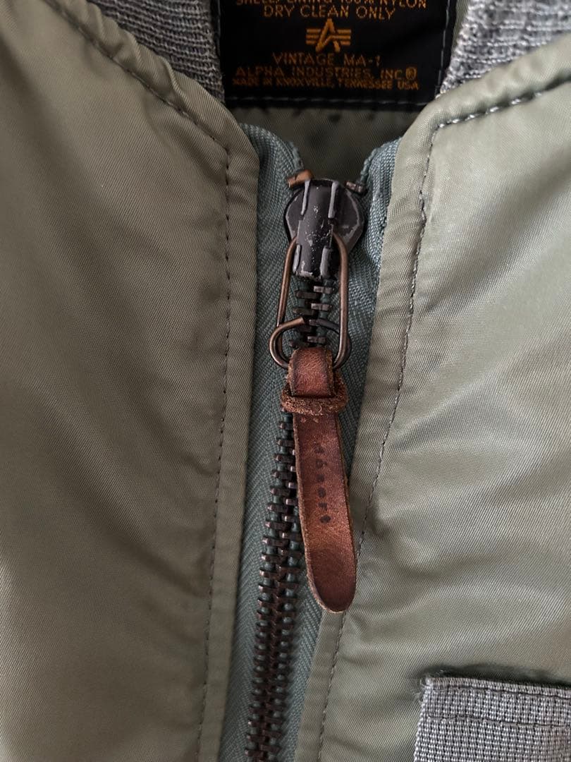 【ALPHA】90s USA製　50s復刻　フライトジャケット　MA-1