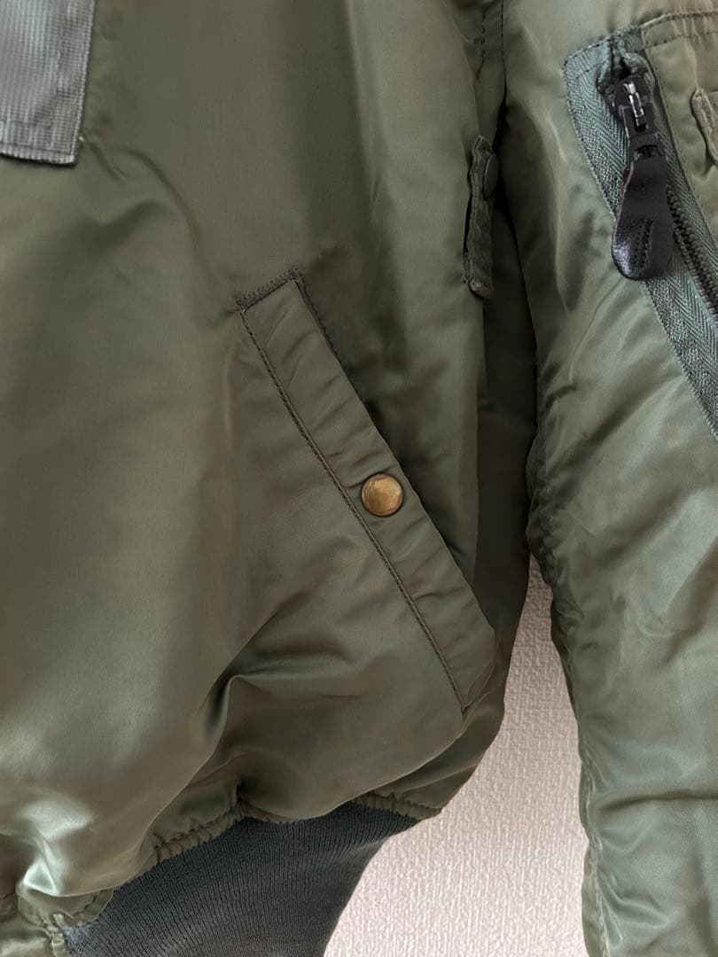 【ALPHA】90s USA製　50s復刻　フライトジャケット　MA-1