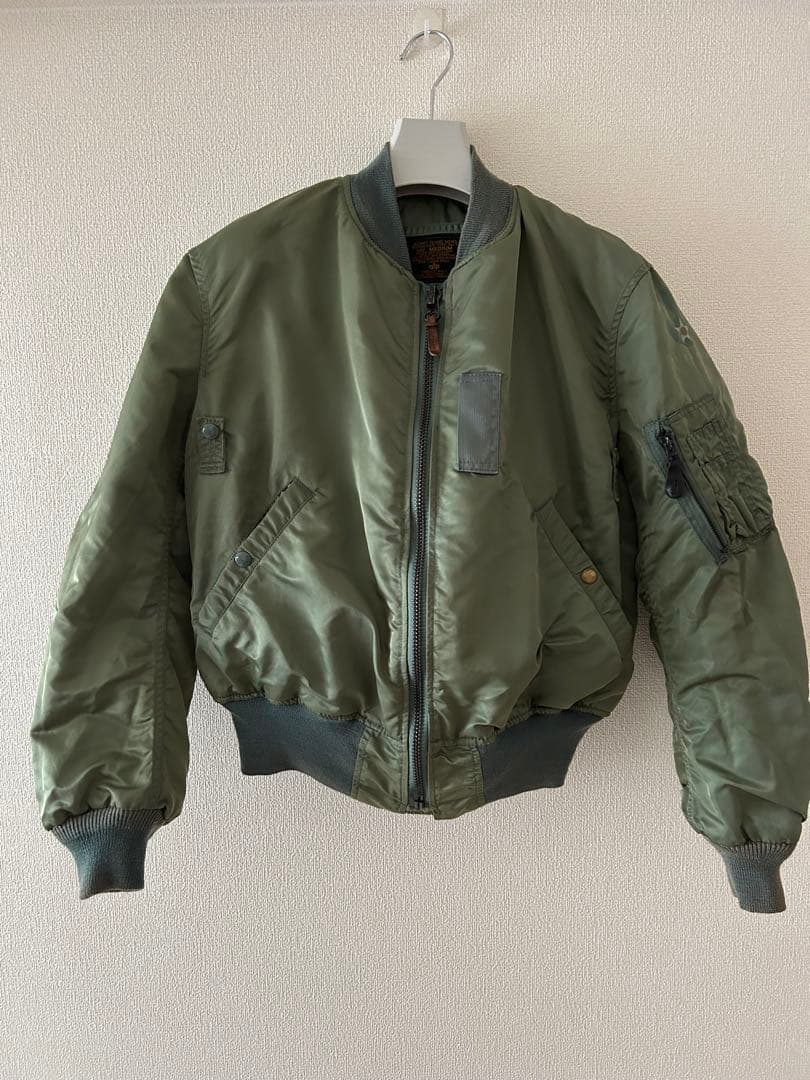 【ALPHA】90s USA製　50s復刻　フライトジャケット　MA-1