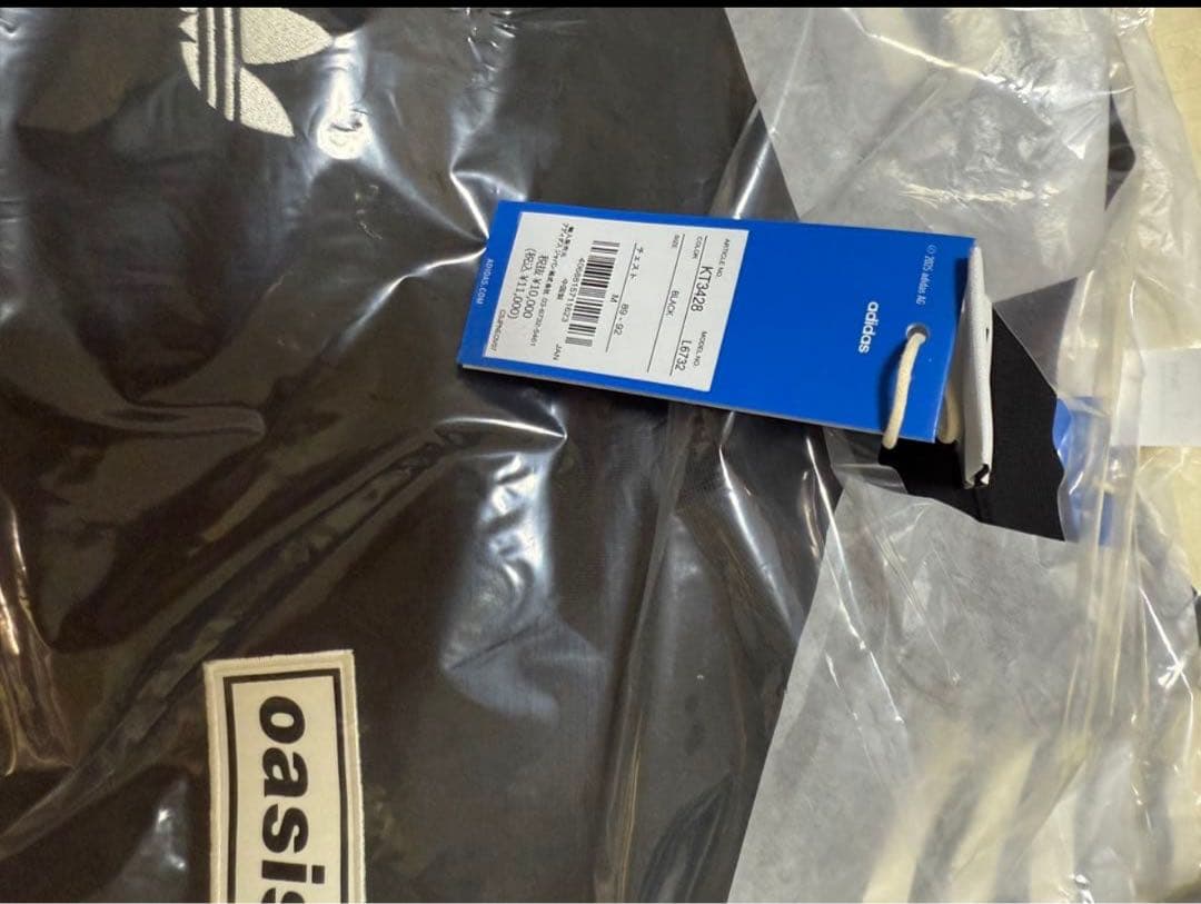 ADIDAS x OASIS ツアースリー ストライプス 長袖Tシャツ