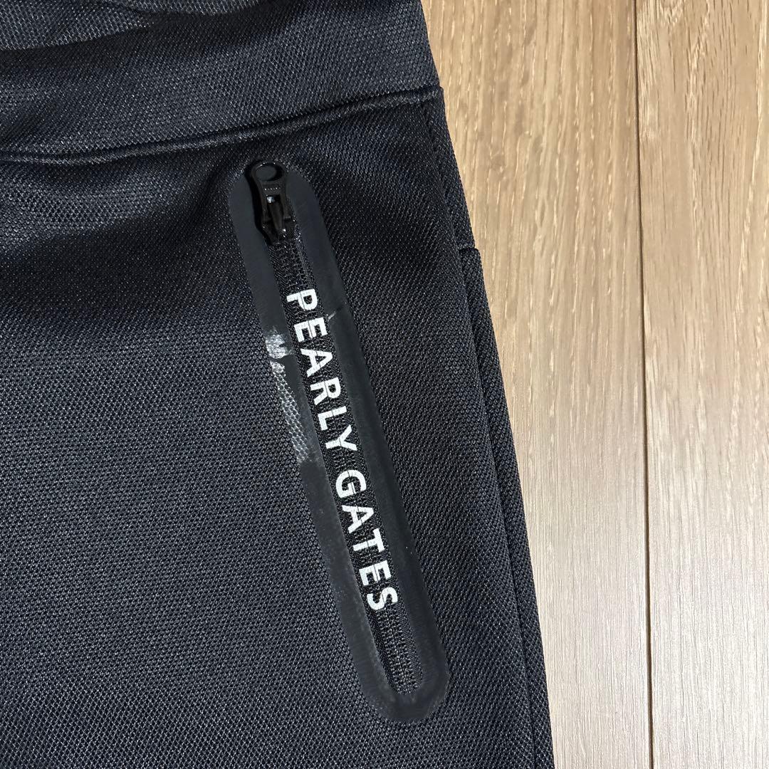 PEARLY GATES ブラックスウェットパンツ