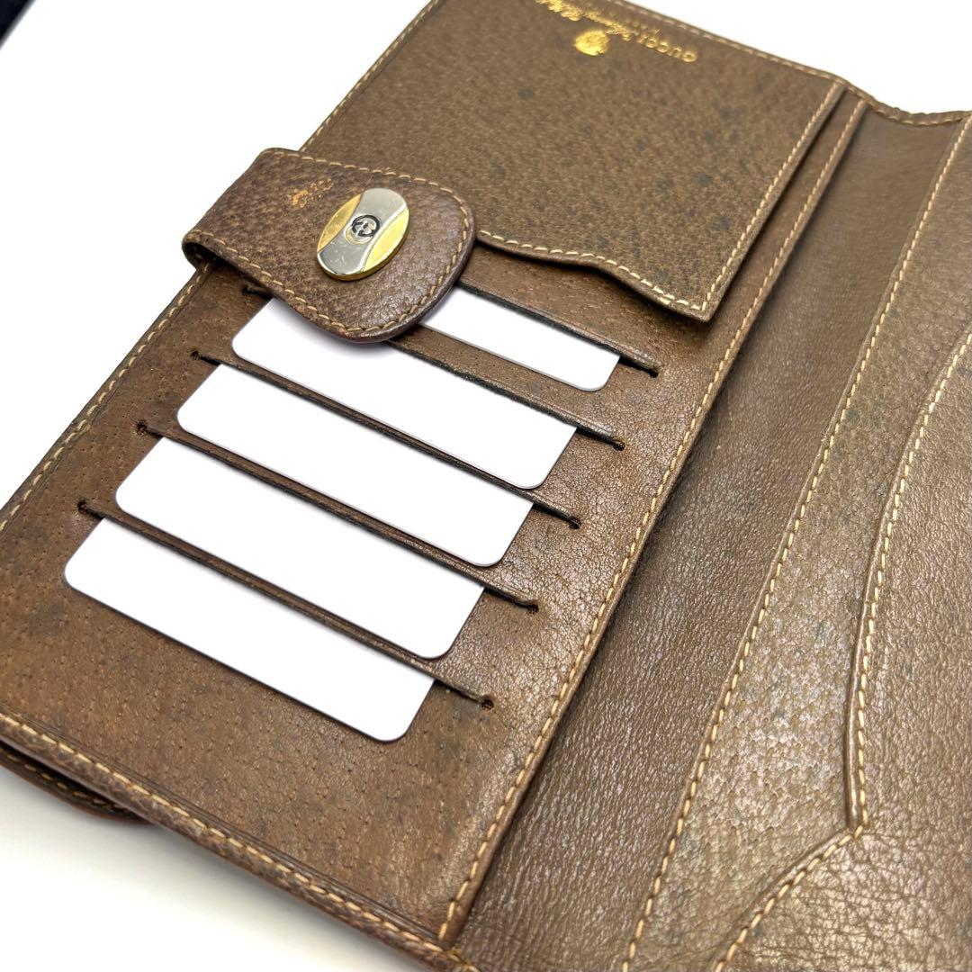 GUCCI アクセサリーコレクション 長財布 GG柄 ヴィンテージ