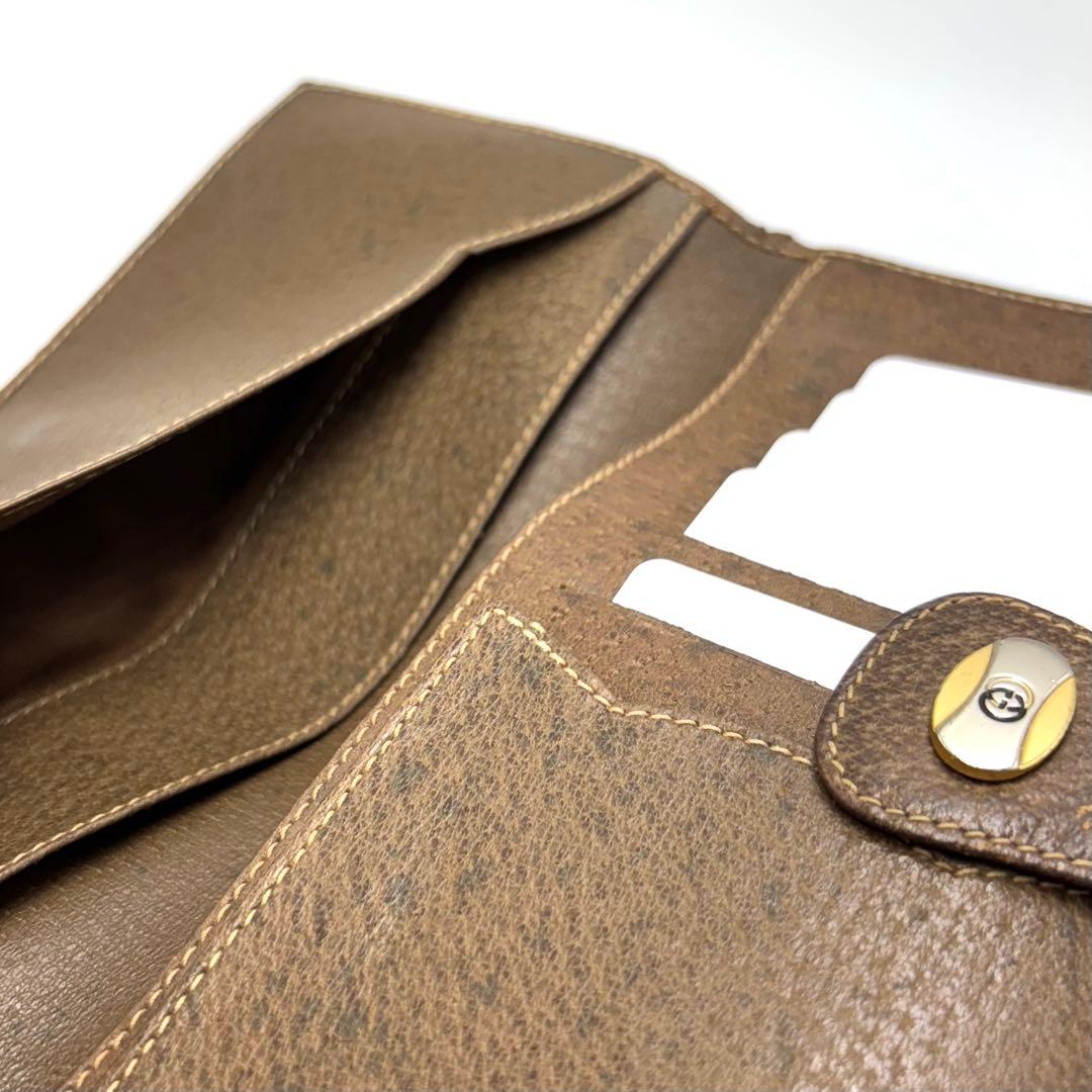 GUCCI アクセサリーコレクション 長財布 GG柄 ヴィンテージ