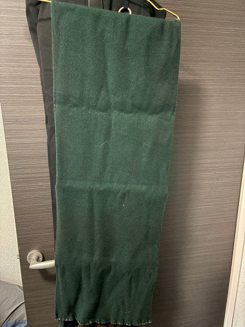 試着のみ美品　GUCCI 　マフラー　ダーク　グリーン ブラウン