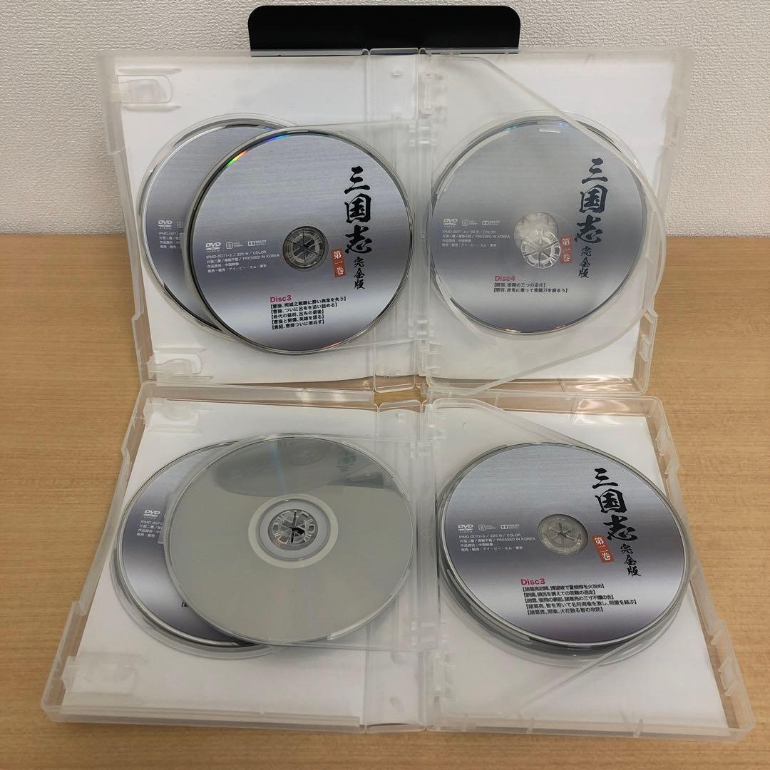 M0108A 三国志 完全版 第1〜5巻 全5巻 DVD 4枚組 5巻セット