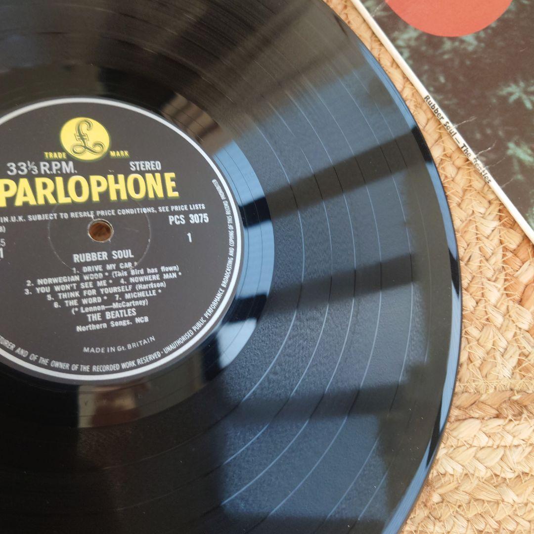 UK盤THE BEATLES RUBBER SOUL