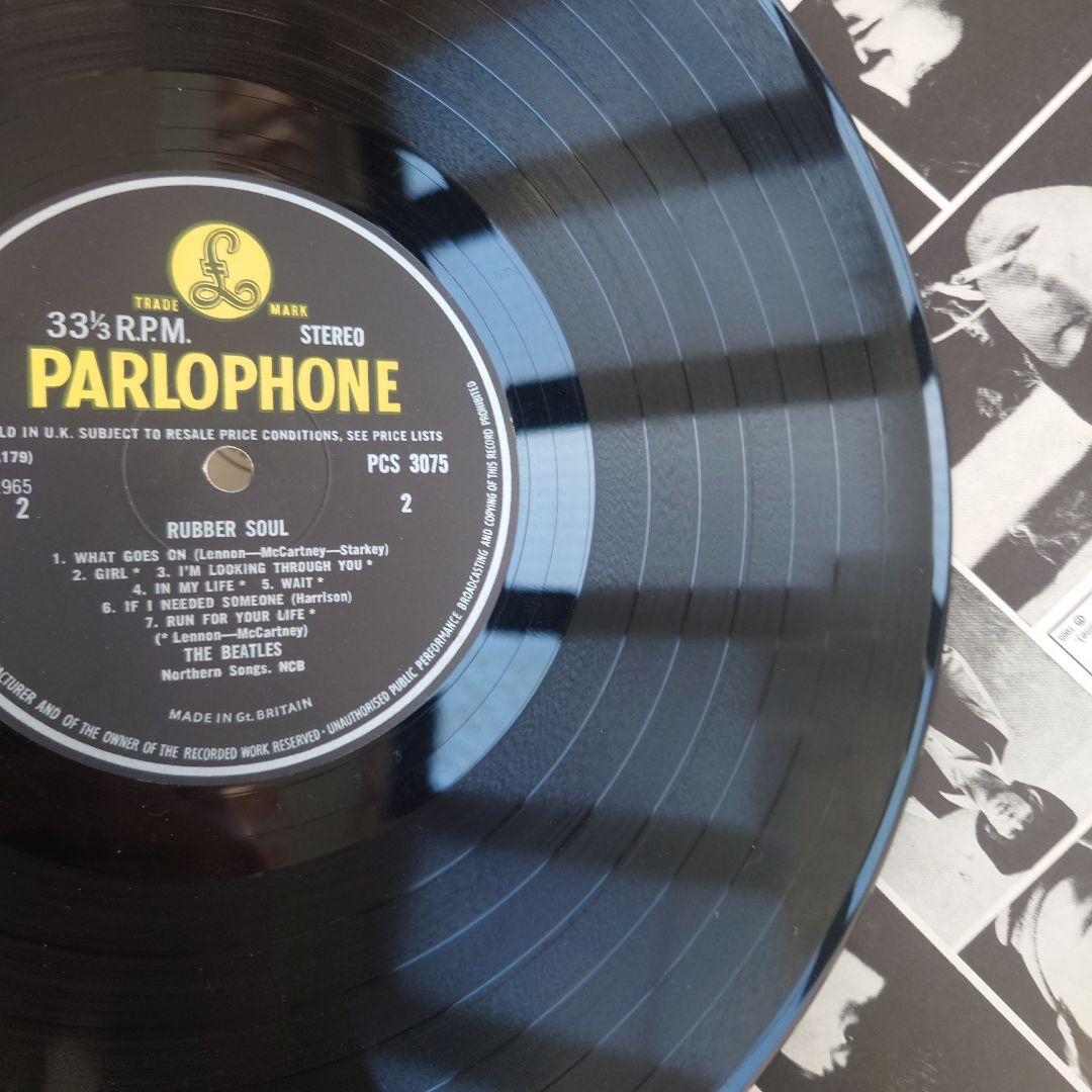 UK盤THE BEATLES RUBBER SOUL