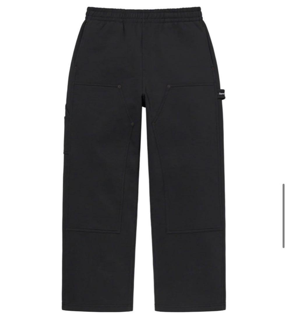 Supreme DoubleKnee Painter Sweatpant 黒 S