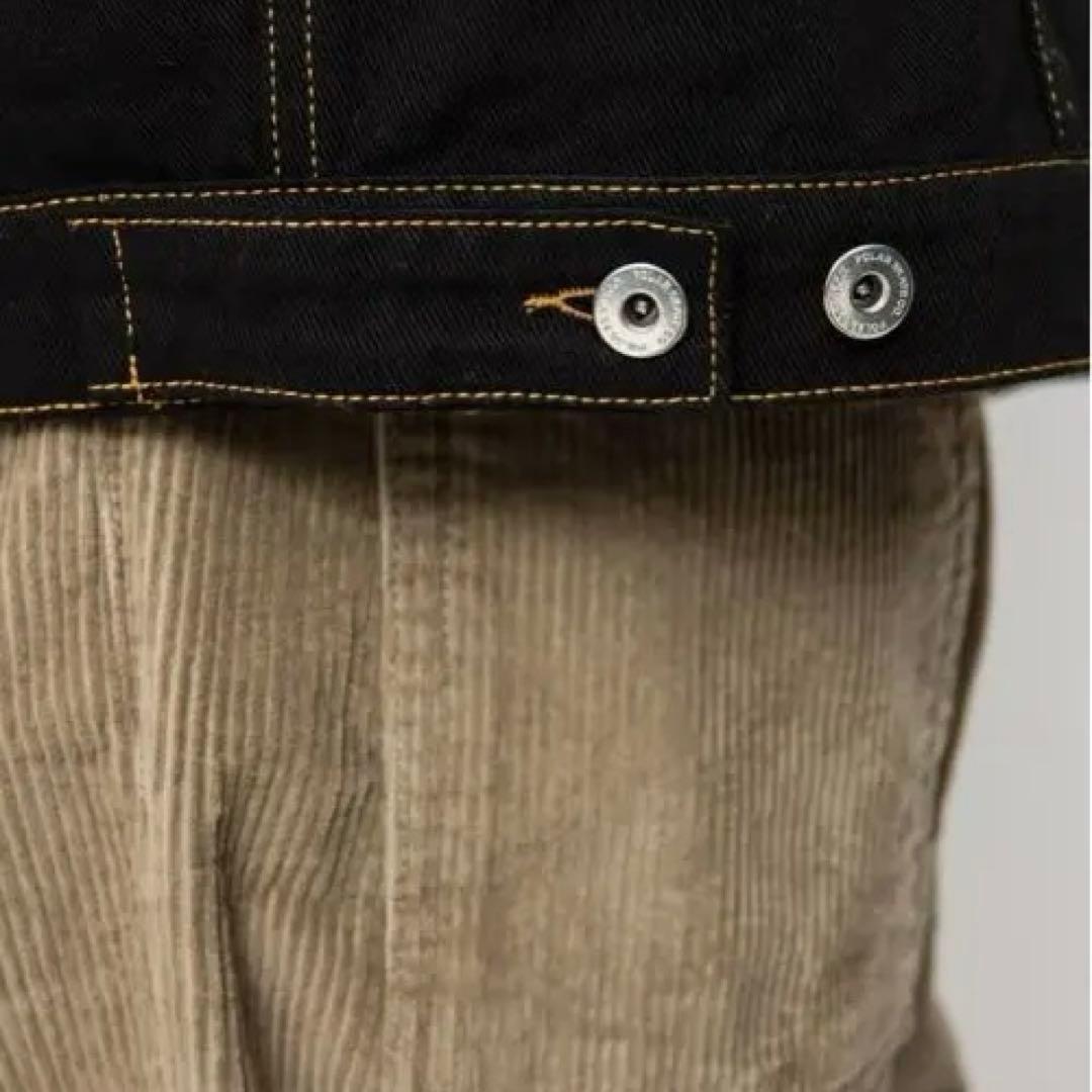 POLAR SKATE CO. ブラックデニムジャケット Lサイズ