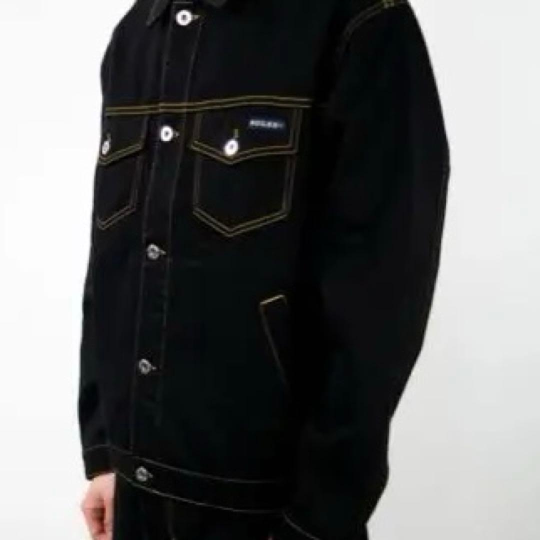 POLAR SKATE CO. ブラックデニムジャケット Lサイズ