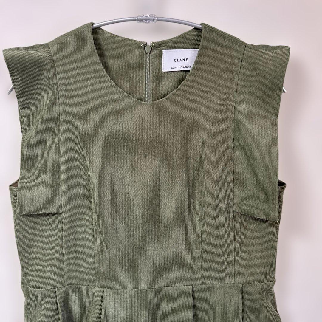 ✨美品✨クラネ　CLANE×田中みなみ　スクエアスリーブオールインワンMサイズ