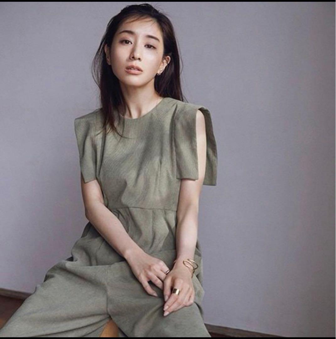 ✨美品✨クラネ　CLANE×田中みなみ　スクエアスリーブオールインワンMサイズ