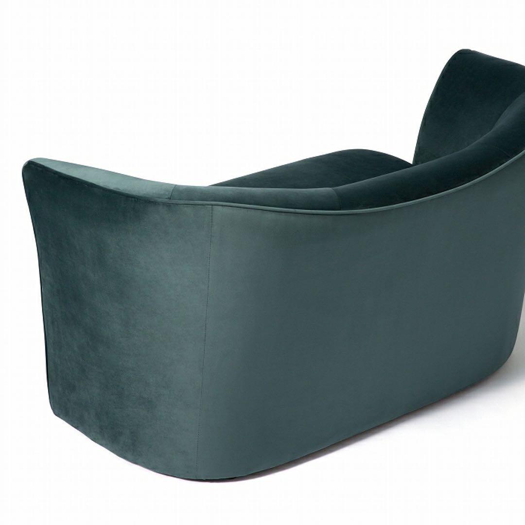 【地域限定無料配送】フランフランFrancfrancアンクレットソファグリーン