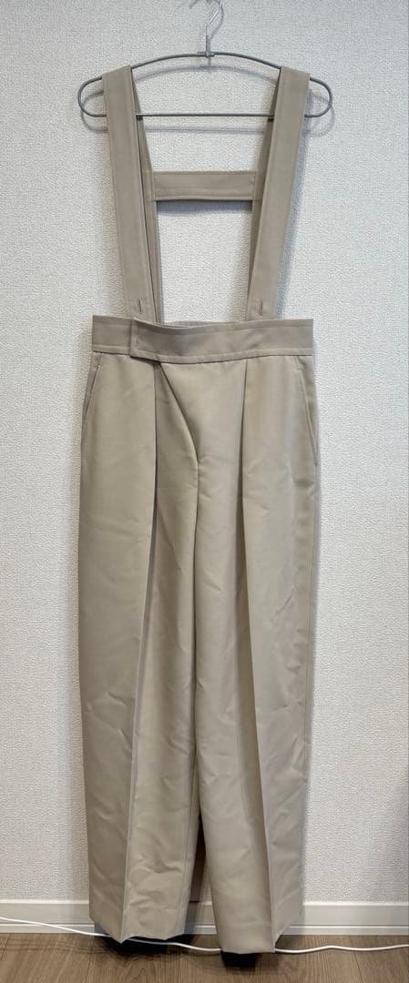 LOHEN バックデザインサロペットパンツ　36