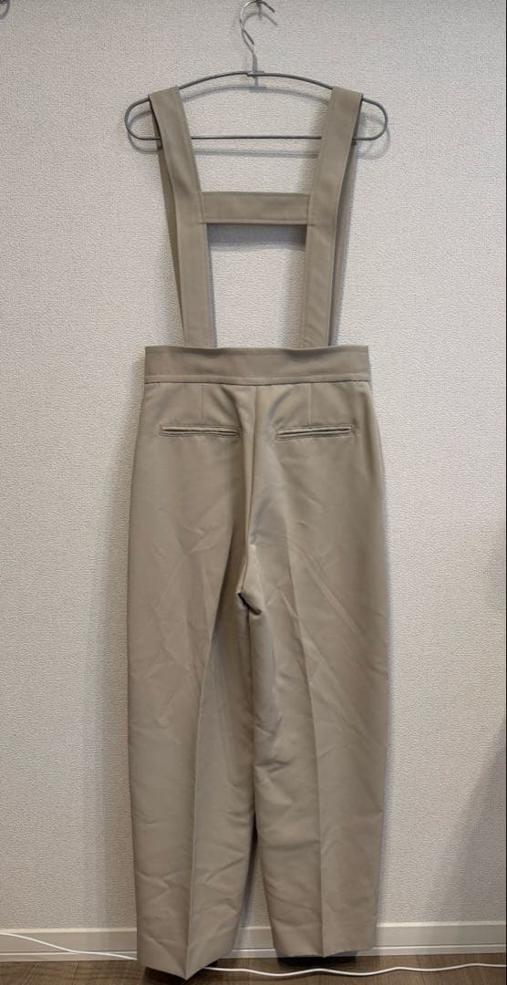 LOHEN バックデザインサロペットパンツ　36