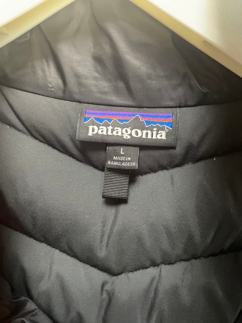 値下げ！patagonia ブラック ライダース ダウンベスト L