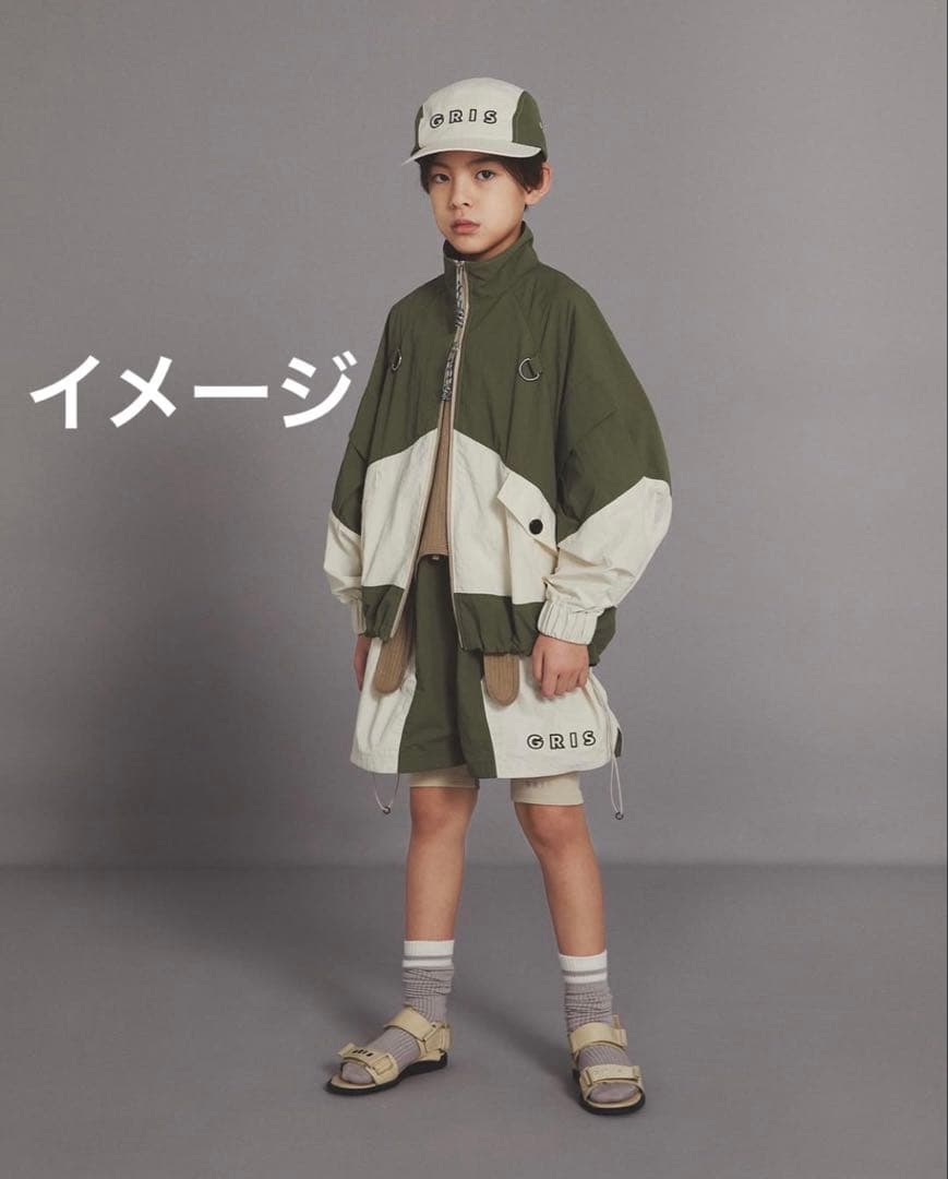 GRIS ジップアップジャケット XL 150-160