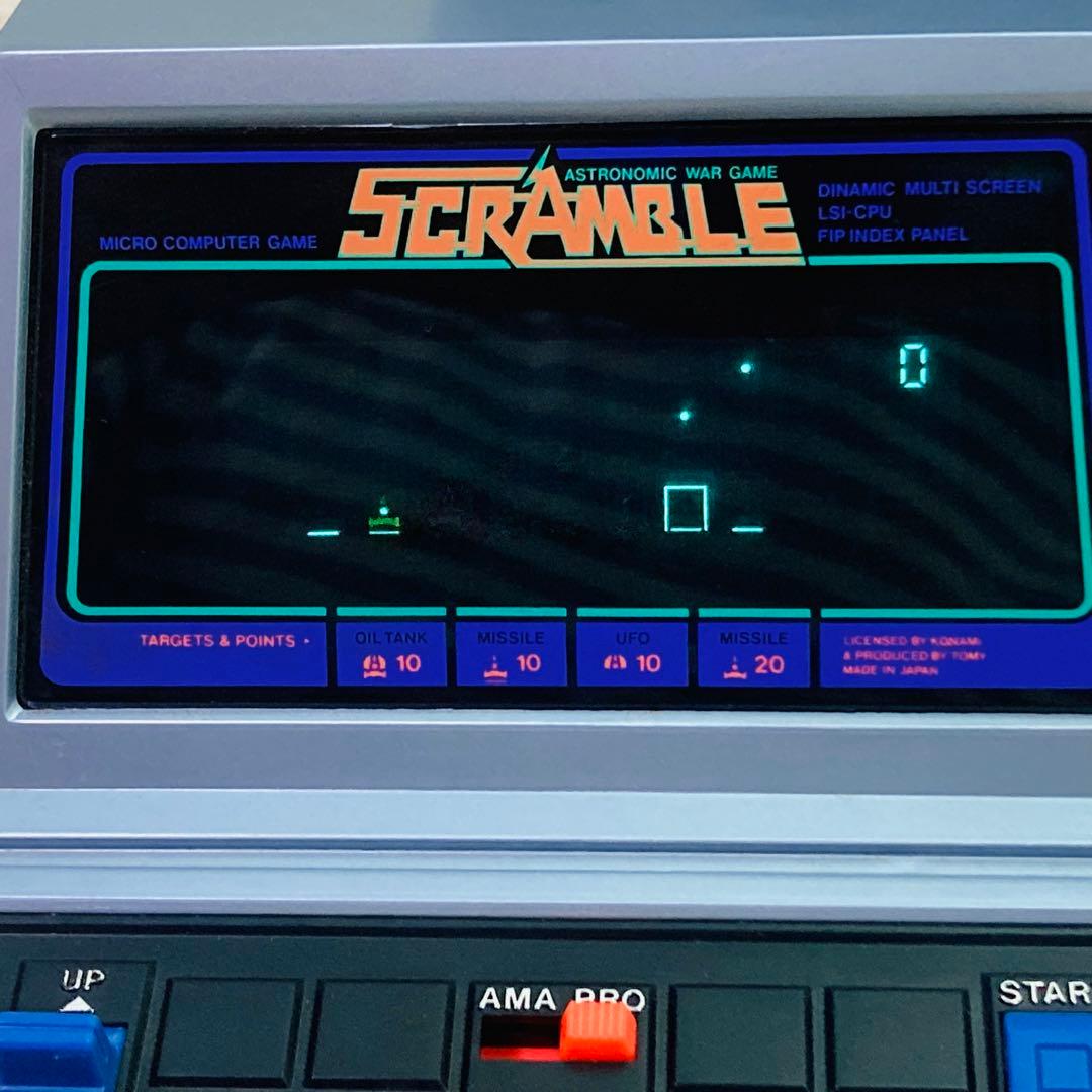 箱説有 TOMY LSI GAME SCRAMBLE スクランブル 動作確認済
