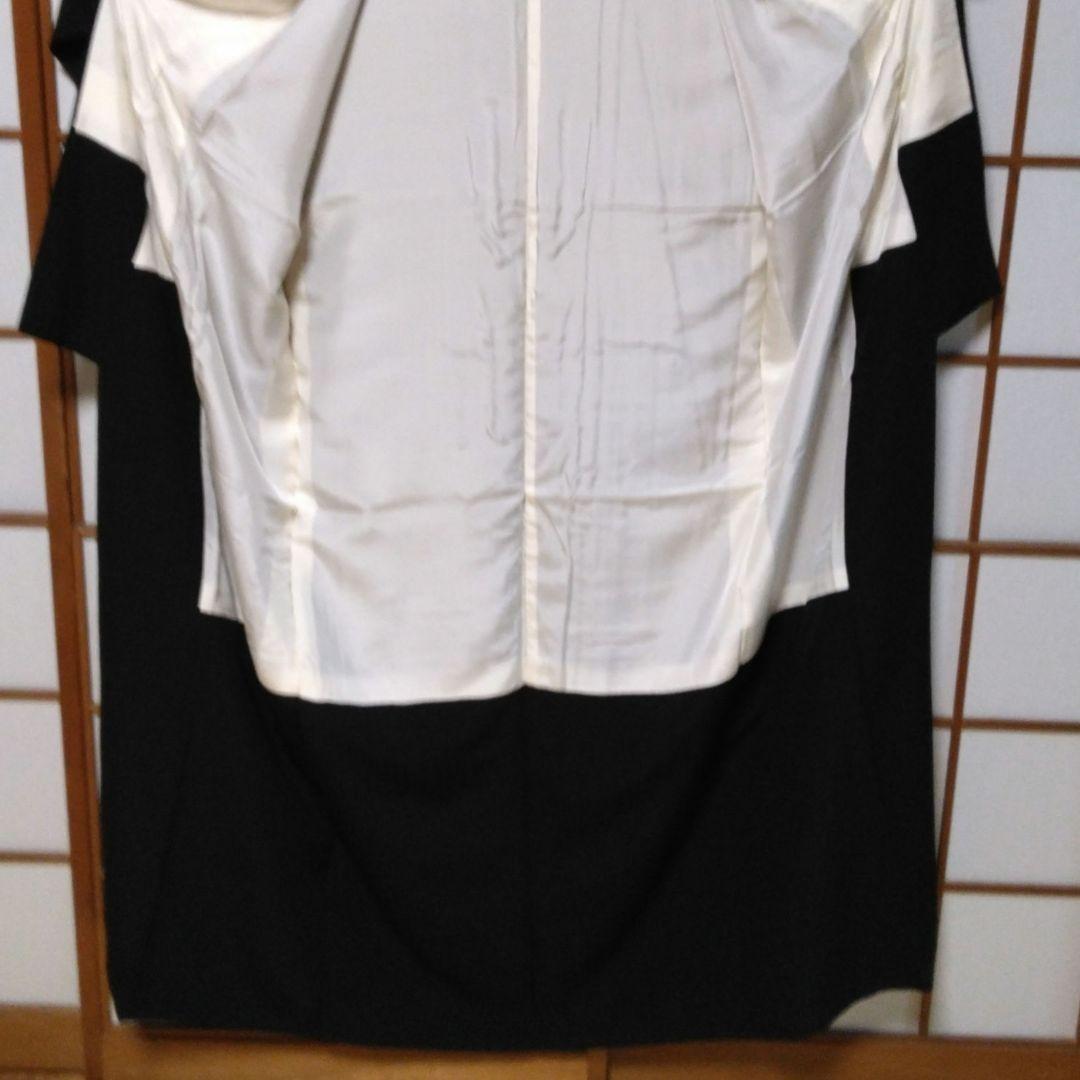 花柳流　紋付　正絹　着物　黒留袖 五つ紋