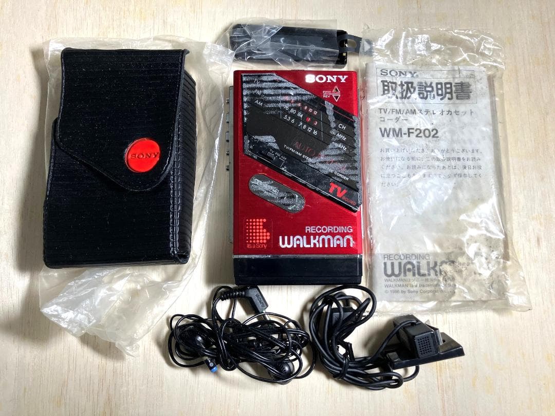 SONY(ソニー)WM-F202 ウォークマン FM/AMラジオカセットコーダー
