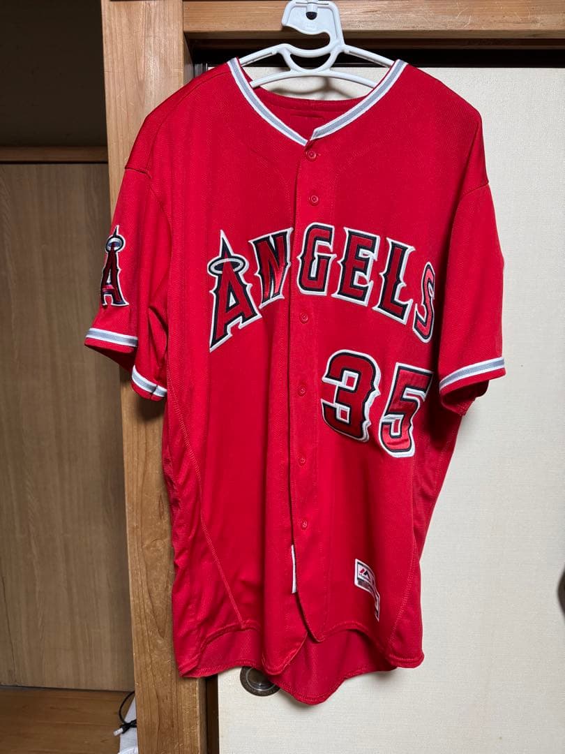 L.A.ANGELS #35TROPEANO選手実使用ユニフォーム