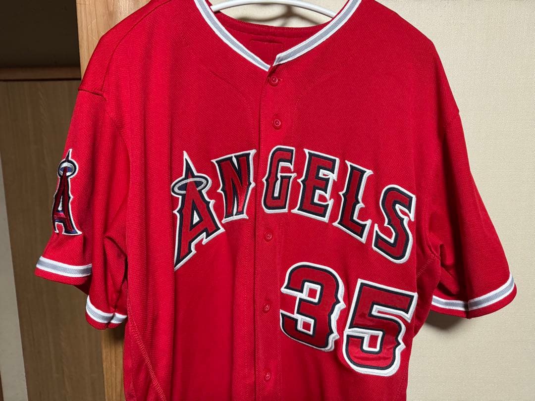 L.A.ANGELS #35TROPEANO選手実使用ユニフォーム